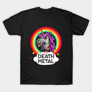 DEATH METAL UNICORN T-Shirt